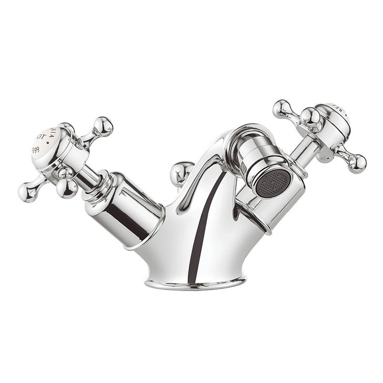 Crosswater Belgravia Crosshead Bath Shower Mixer with Bath Legs Crosswater Taps Sanctuary
