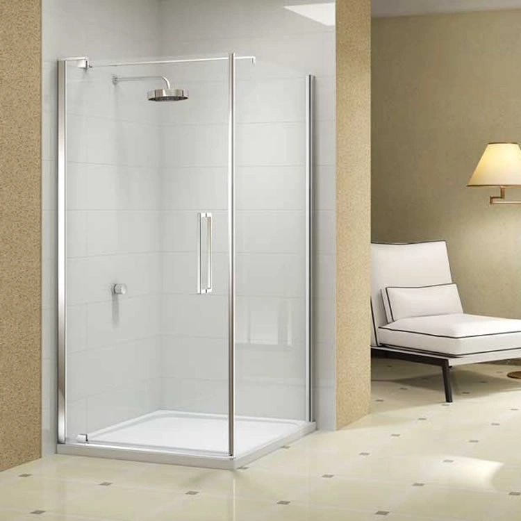 Merlyn 10 Series Pivot Shower Door With Side Panel