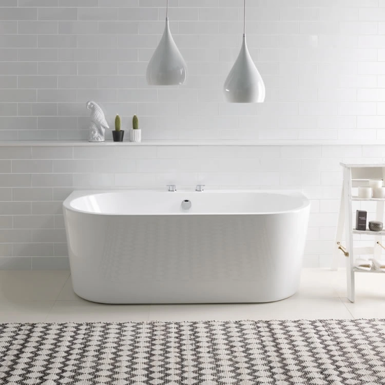 BC Designs Ancora 1640mm Acrylic Freestanding Bath 
