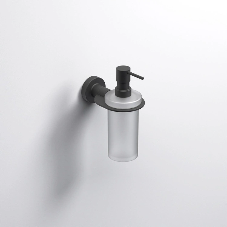 Photo of Bathroom Origins Tecno Project Black Soap Dispenser