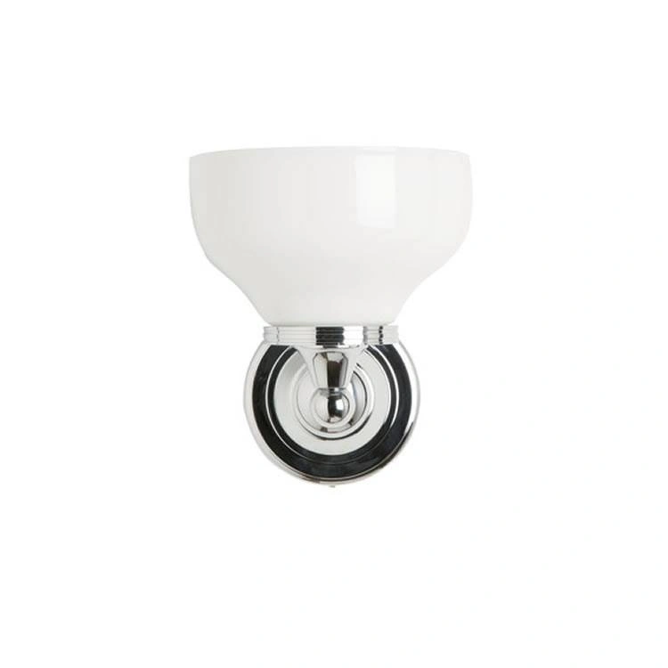 Burlington Frosted Light with Round Base