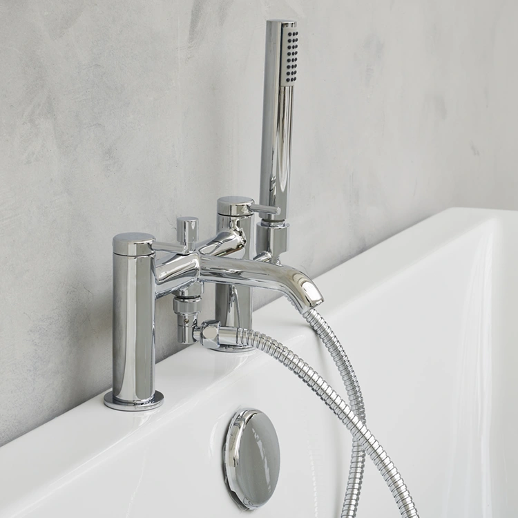 Photo of Britton Bathrooms Hoxton Chrome Bath Shower Mixer