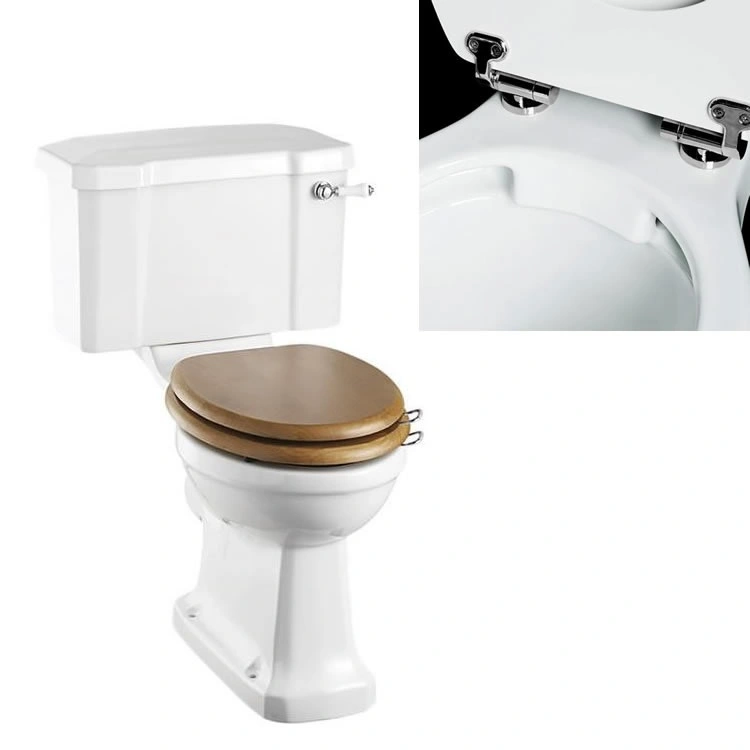 Burlington Rimless Slimline Close Coupled WC & Lever Cistern