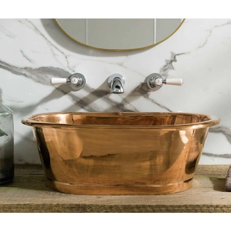 BC Designs Copper Countertop Basin BAC050 Sanctuary Bathrooms
