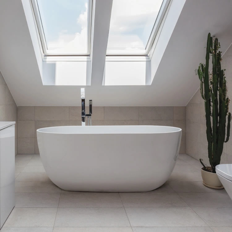 BC Designs Dinkee 1500mm Acrylic Freestanding Bath 