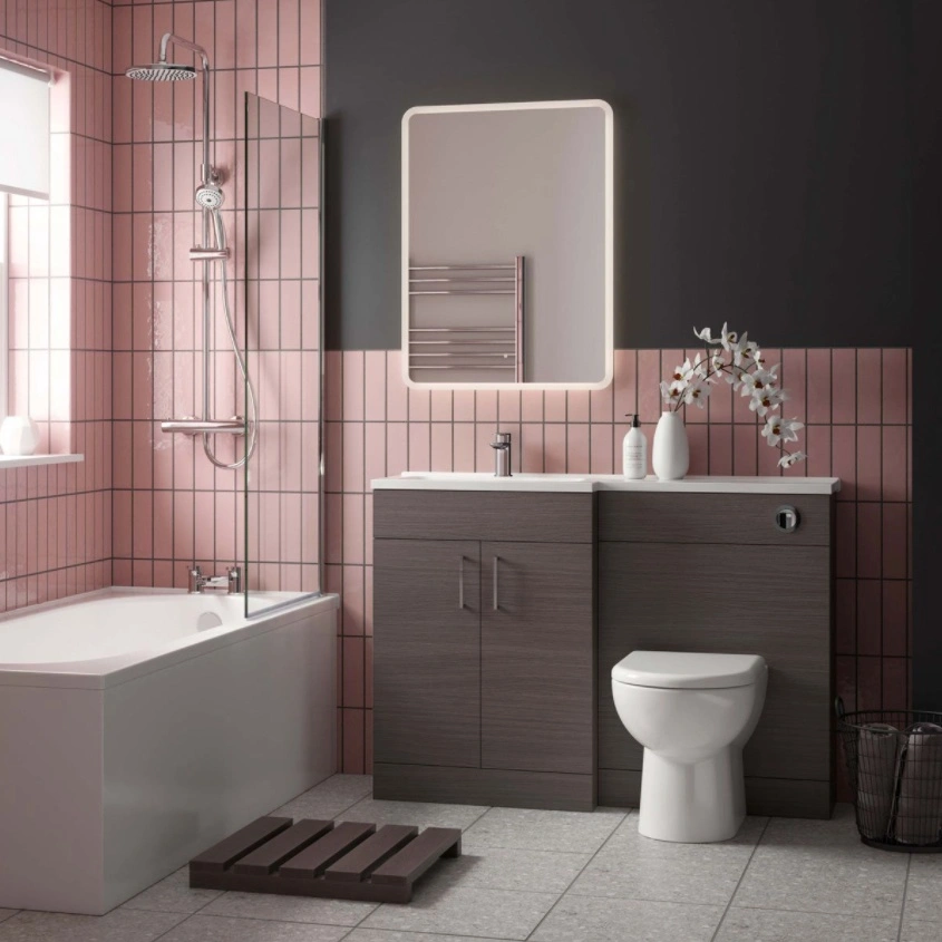 Tavistock Nexus 1200mm Urban Grey, Sink And Toilet Vanity Unit 1200mm