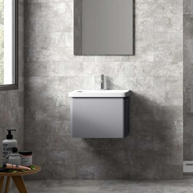 RAK Resort Stone 550mm Wall Mounted Vanity Unit & Basin Sanctuary