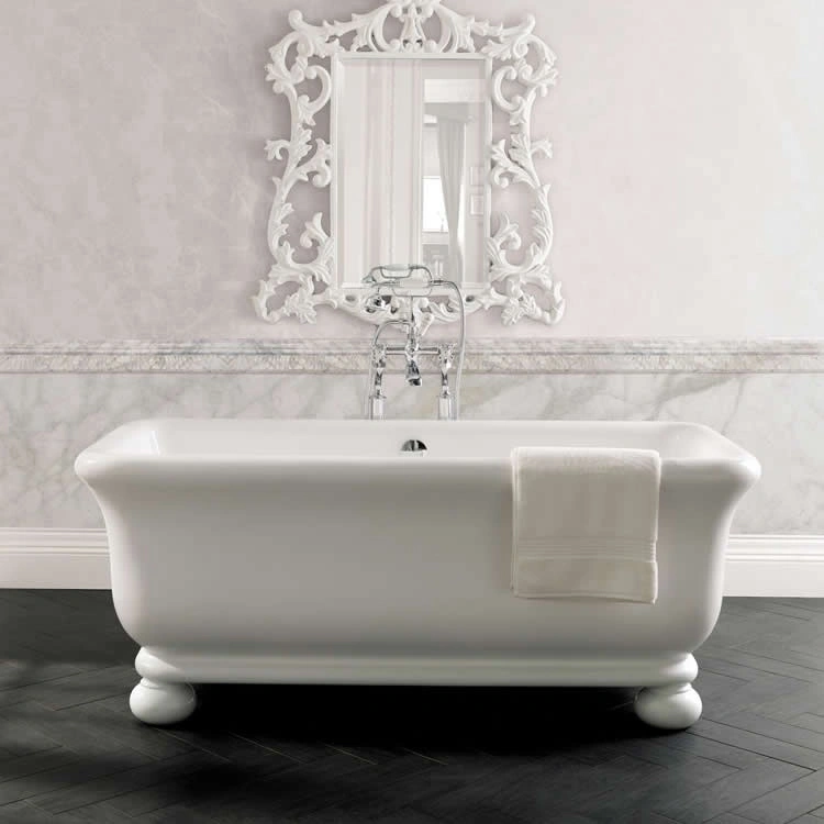 Photo Of BC Designs Senator 1800mm Freestanding Bath With Bun Feet - Image 1