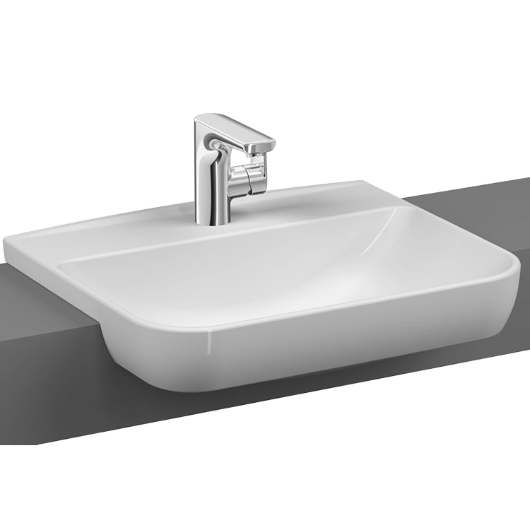 Vitra Designer Sento Semi Recessed, Recessed Bathroom Sinks Uk