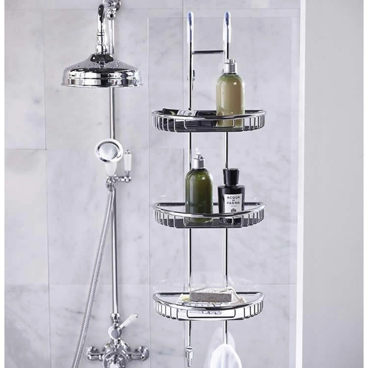 Roper Rhodes Sigma Shower Caddy Chrome Finish Sanctuary Bathrooms