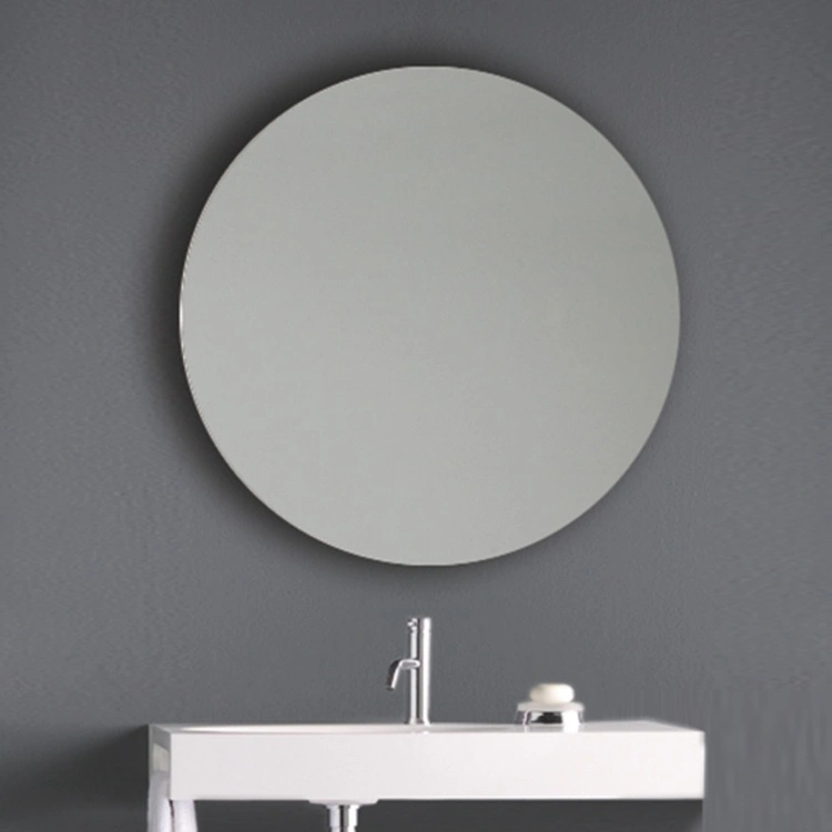 Bathroom Origins Slim Round Mirror, Large White Bathroom Wall Mirrors Uk