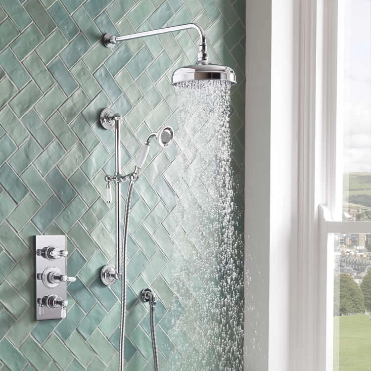 Roper Rhodes Keswick Triple Function Shower System Sanctuary Bathrooms