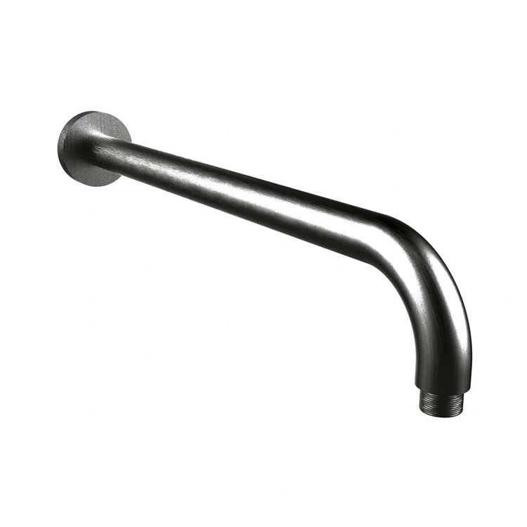 Photo Of Crosswater Union Brushed Black Chrome Wall Mounted Shower Arm
