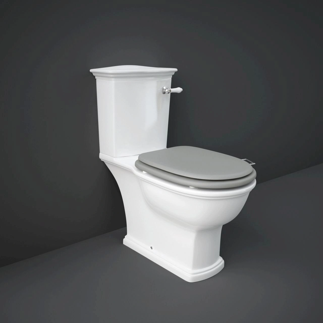 Photo Of RAK Washington Open Back Close Coupled WC & Cistern With Lever