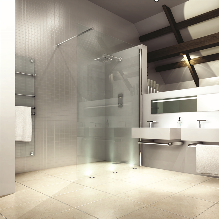 Product Lifestyle image of Merlyn 8 Series Wetroom Shower Wall