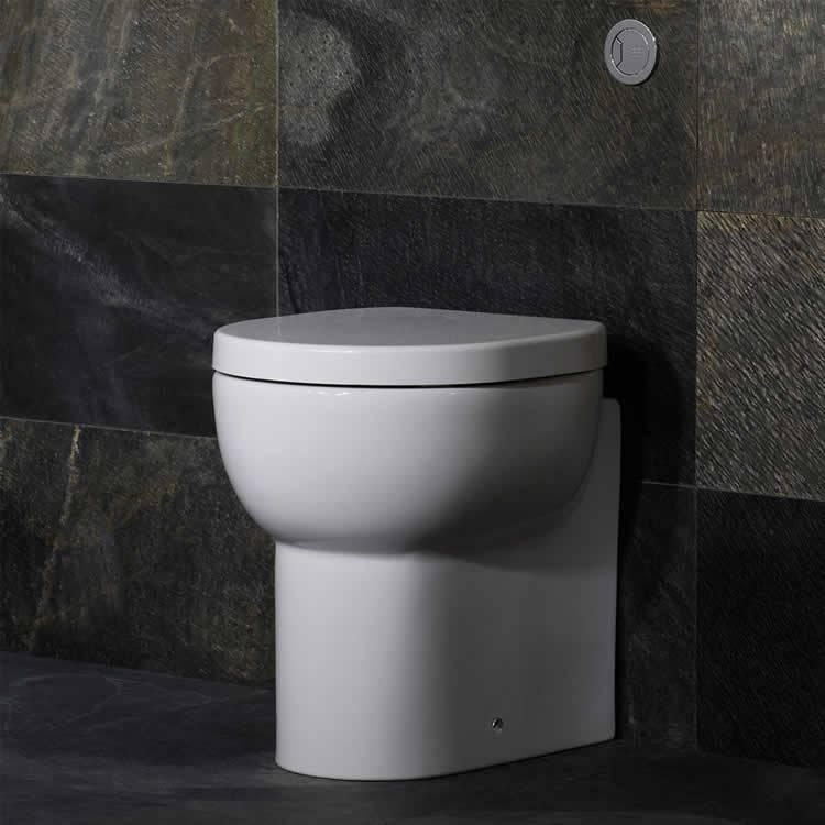 Close up product image of Roper Rhodes Zest 450mm Back To Wall Toilet and Seat