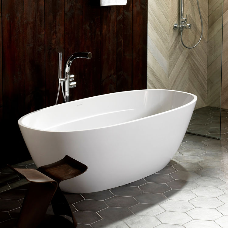 Product Lifestyle image of Victoria and Albert Terrassa Freestanding Bath