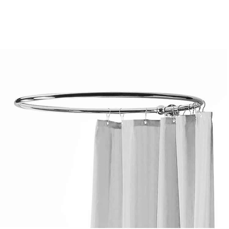 Product Cut out image of the Bayswater Round Shower Curtain Ring