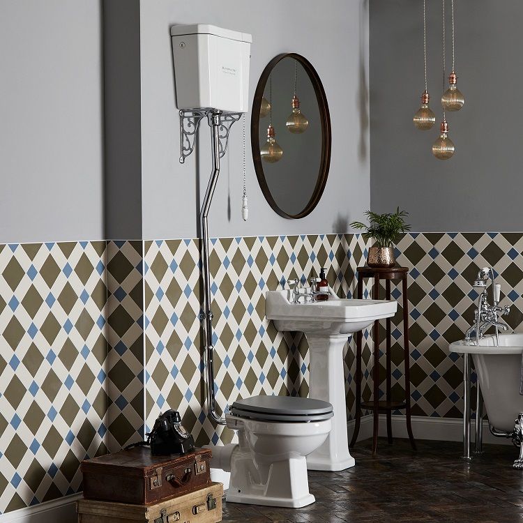Product Lifestyle image of Bayswater Fitzroy High Level Toilet and Cistern