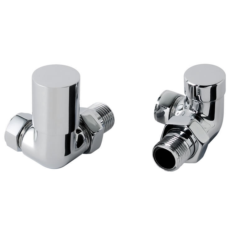 Product Cut out image of two radiator valves