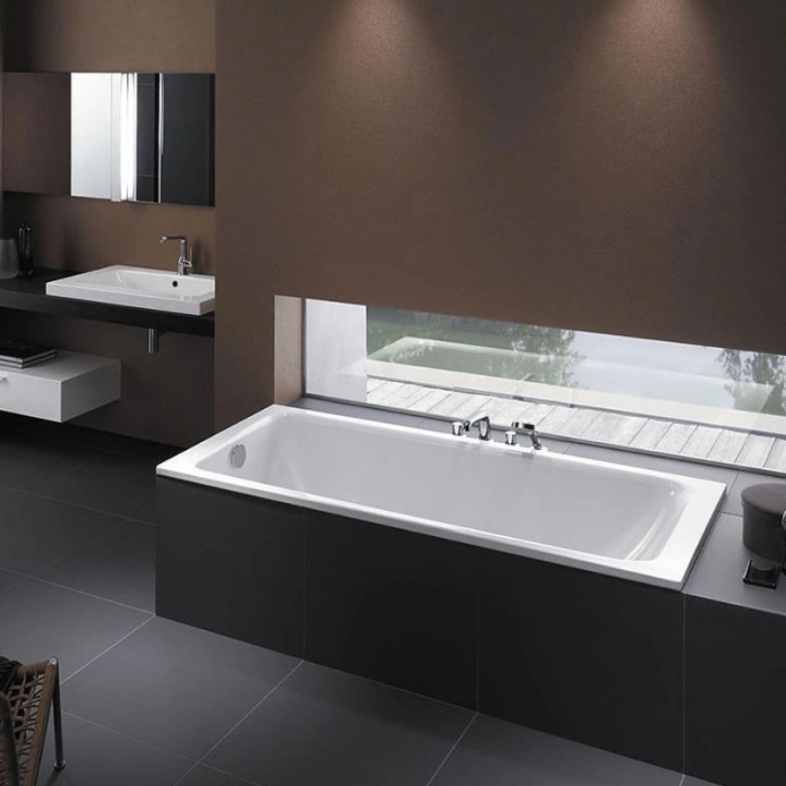 lifestyle image of Bette Select 1700 x 750mm Single Ended Bath
