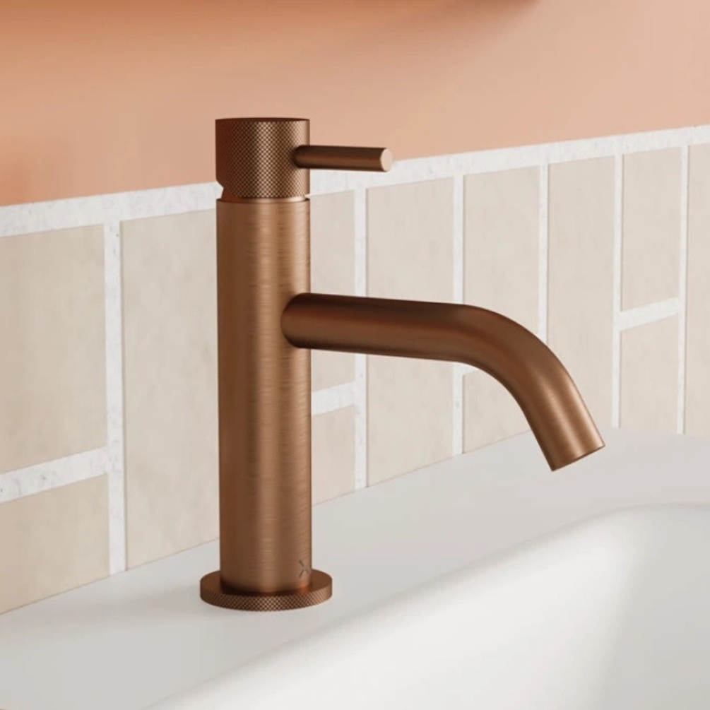 Lifestyle image of Crosswater MPRO XL Brushed Bronze Basin Mono Tap