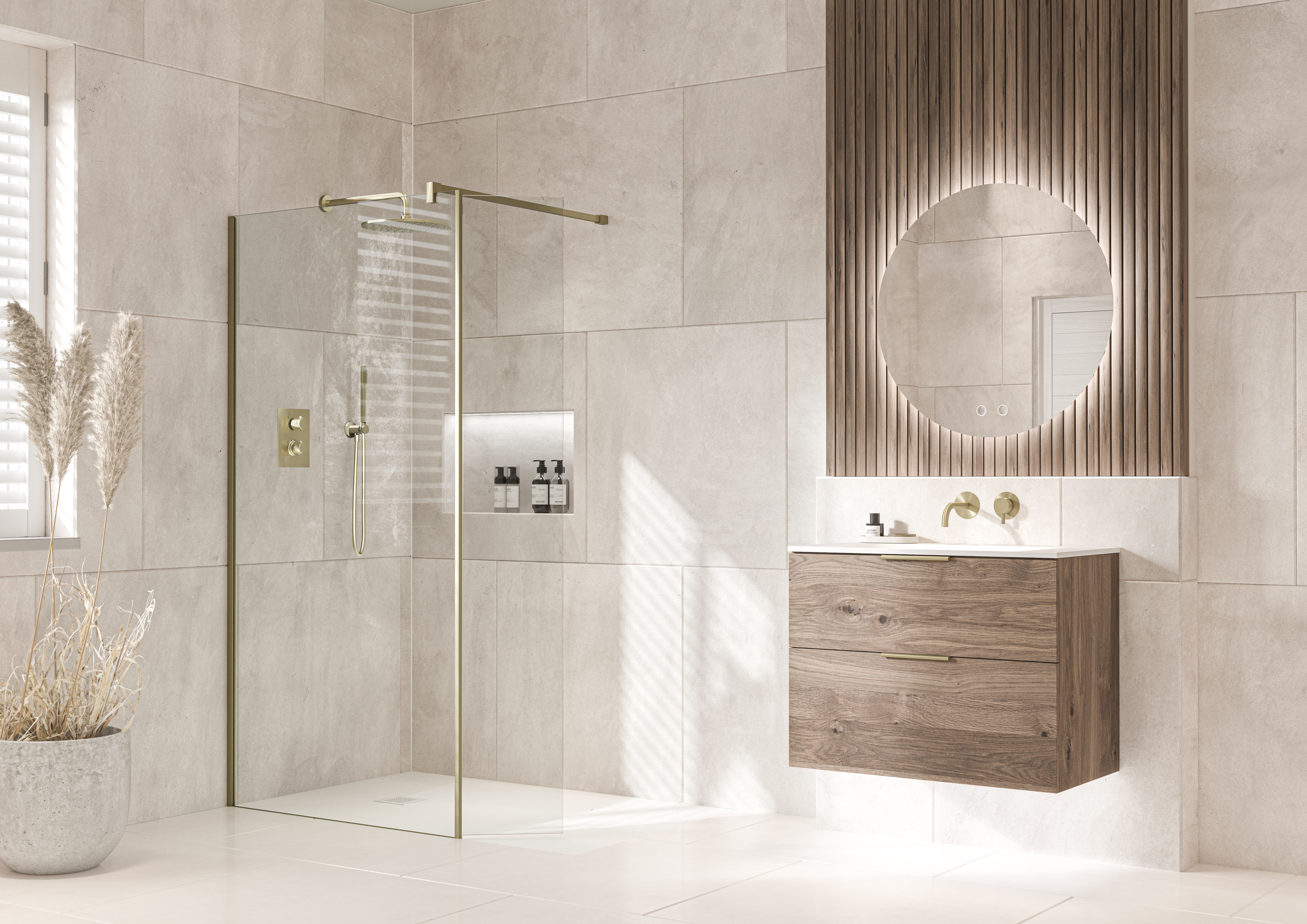 (c) Tissino - bathroom showing natural woods and botanicals