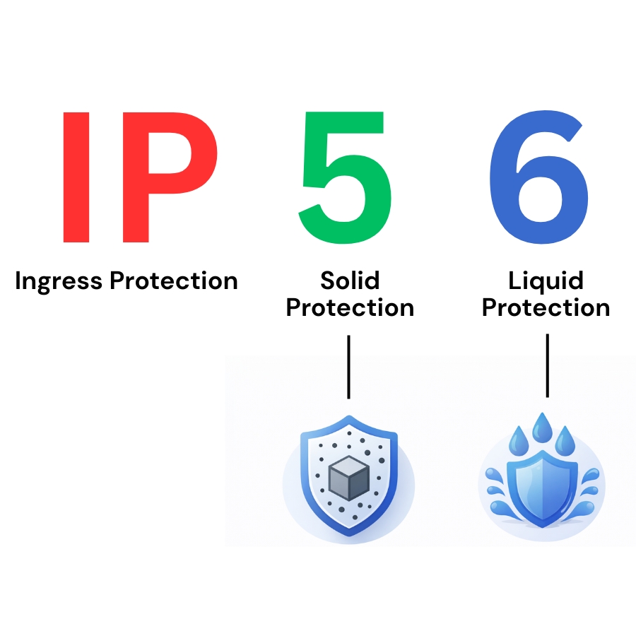 Illustration of IP rating