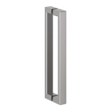 Cutout image of Crosswater Asura 8 Brushed Stainless Steel Sleek Handle