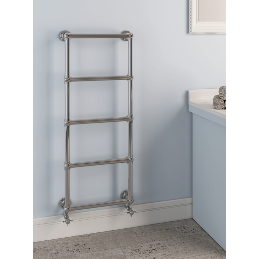 Lifestyle Photo of Eastbrook Stour Chrome Traditional Radiator