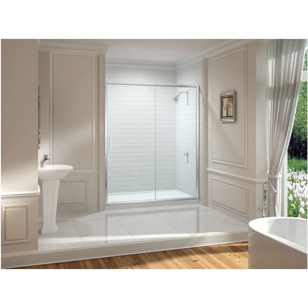 Lifestyle image of Merlyn 8 Series 1600mm Sliding Shower Door