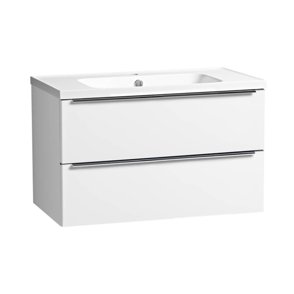 Tavistock Cadence 800mm Gloss White Wall Mounted Vanity Unit