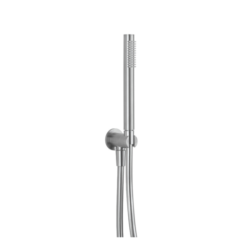 Product Cut out image of the Crosswater 3ONE6 Stainless Steel Handset Package