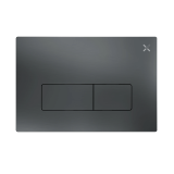 Crosswater MPRO Slate Dual Flush Plate