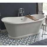 BC Designs 1800mm Acrylic Freestanding Boat Bath - Image 1