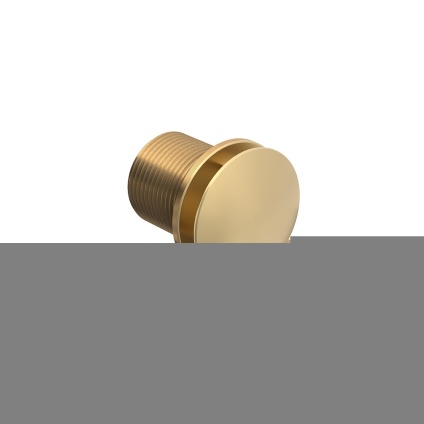 product cut out image of vado cameo mineral basin satin brass overflow cover - CAM-BMO-SBR