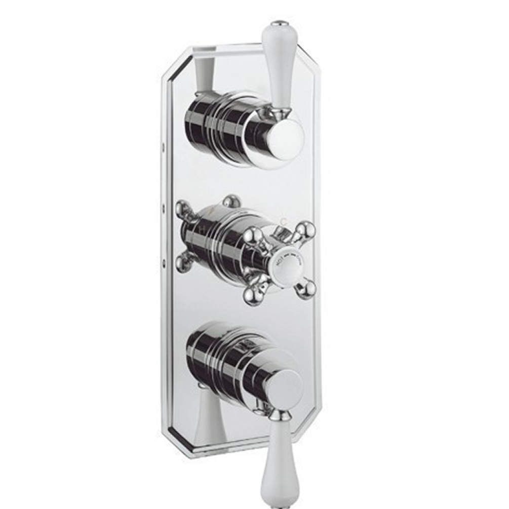 Crosswater Belgravia Lever 3000 Shower Valve 3 Way Diverter - Slimline