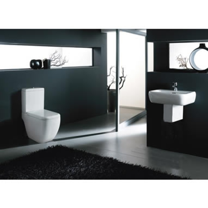 RAK Metropolitan Deluxe Toilet & Basin With Semi Pedestal