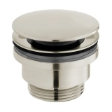 Cutout image of Vado Individual Brushed Nickel Universal Clic-Clac Basin Waste