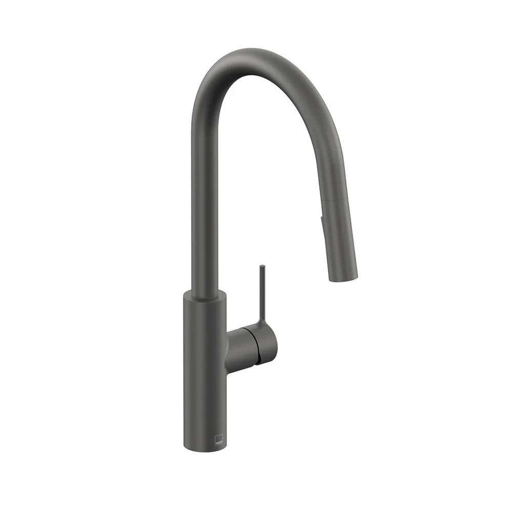 Vado Safari Pewter Kitchen Mixer With Pull Out Spout