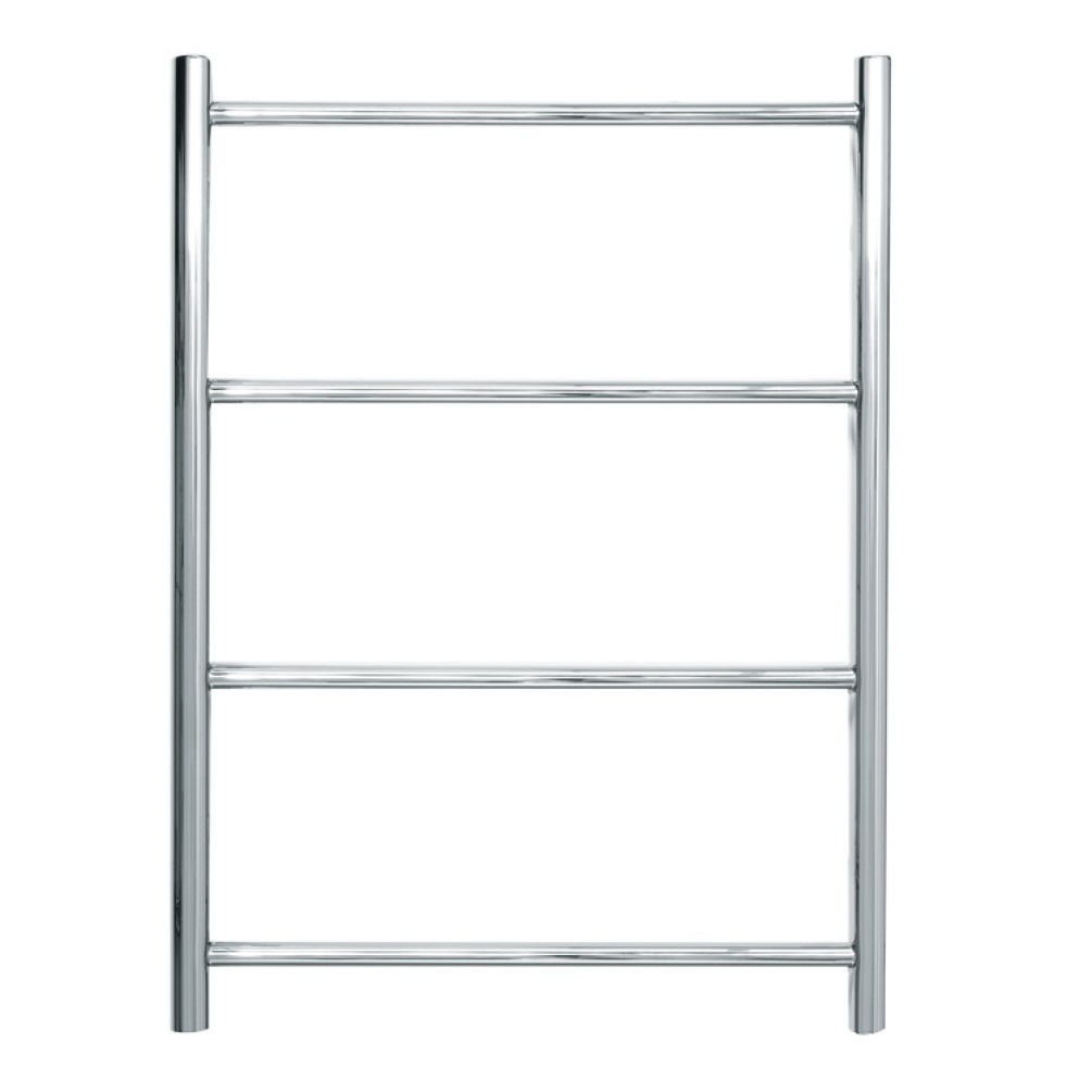 Product cut out Image of The Sussex Range by JIS Rusper Heated Ladder Rail - polished finish example RUSPER-P