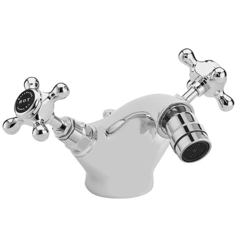 Photo of Bayswater Crosshead Black & Chrome Mono Bidet Mixer