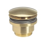 Photo Of Crosswater Union Brushed Brass Click Clack Basin Waste