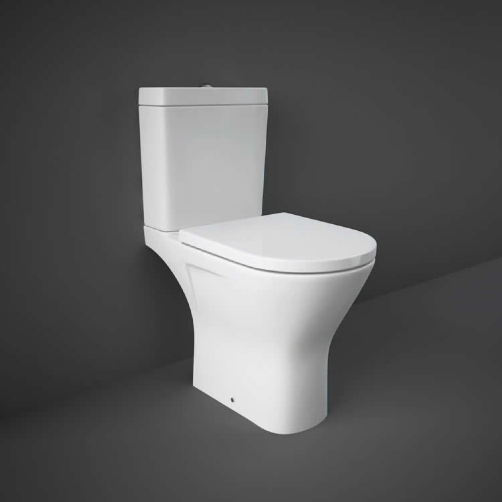Rak Resort Comfort Height Close Coupled WC - Image 1