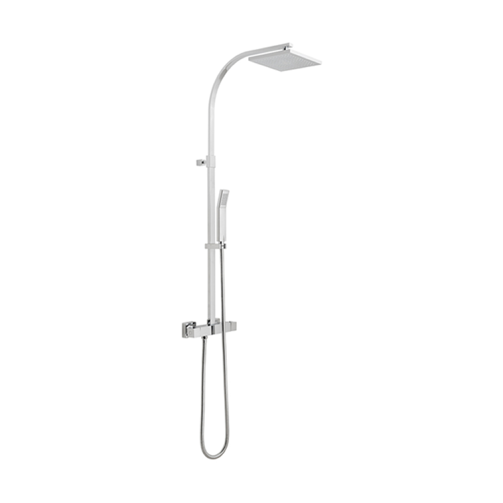Photo of Vado Velo Square Adjustable Shower Column