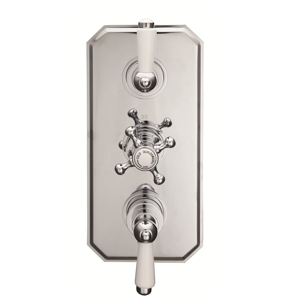 Imperial Lichfield Concealed Dual Outlet Thermostatic Shower Valve