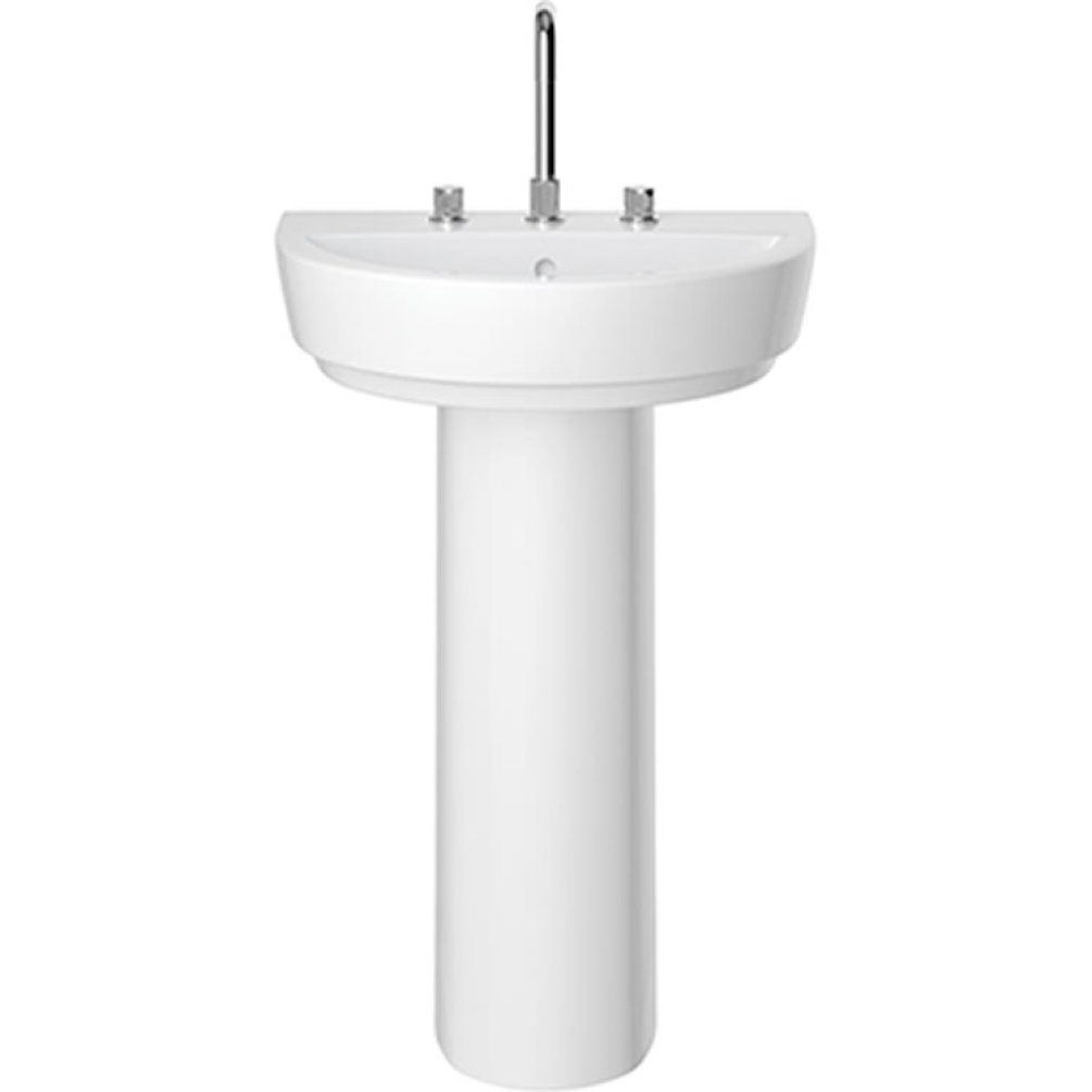 Heritage Stamford 560mm Basin and Full Pedestal