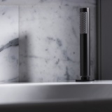 Photo of Crosswater Follow Me Matt Black Shower Handset & Hose