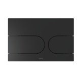 Cut out image of the TOTO Matt Black Auto Flush Push Plate