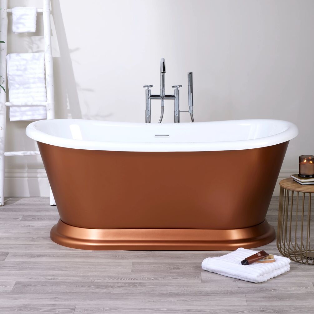 Sanctuary Chabanon 1580mm Boat Bath Sanctuary Bathrooms